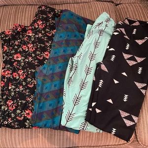 Lot of lularoe one size leggings